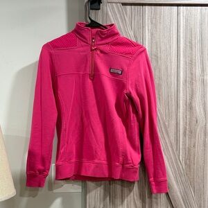 Vineyard Vines Pink Quarter-Zip Jacket